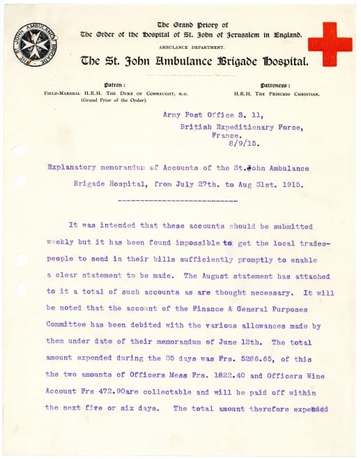 Third page of report