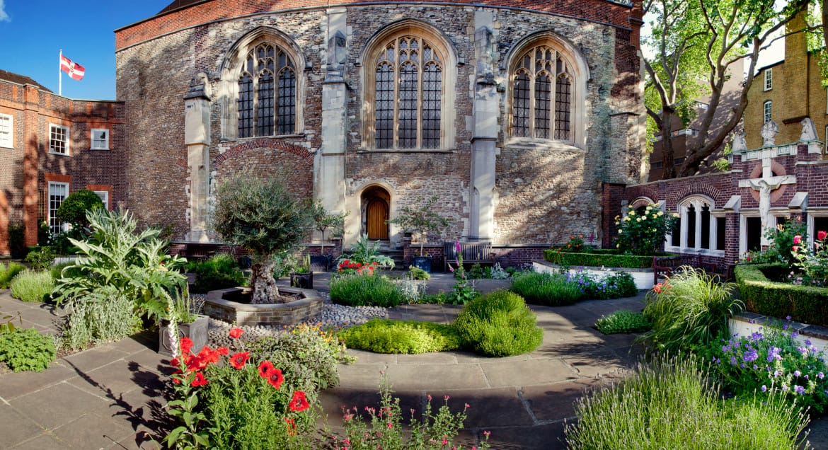 The Cloister Garden. Photography by Shaun Le Gassick