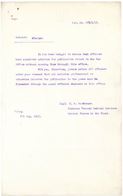 Third page of report