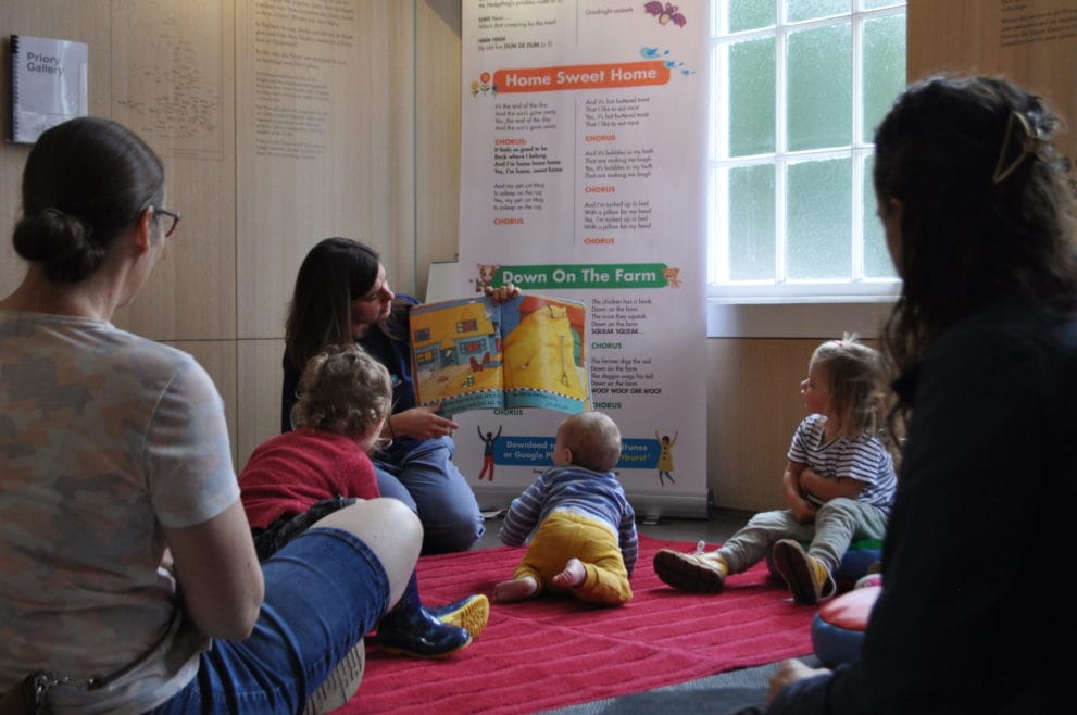 Under 3's storytelling @MOSJ